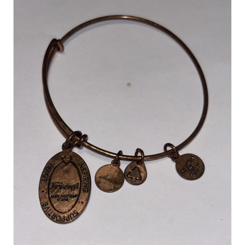 Alex And Ani Friend Charm Bracelet